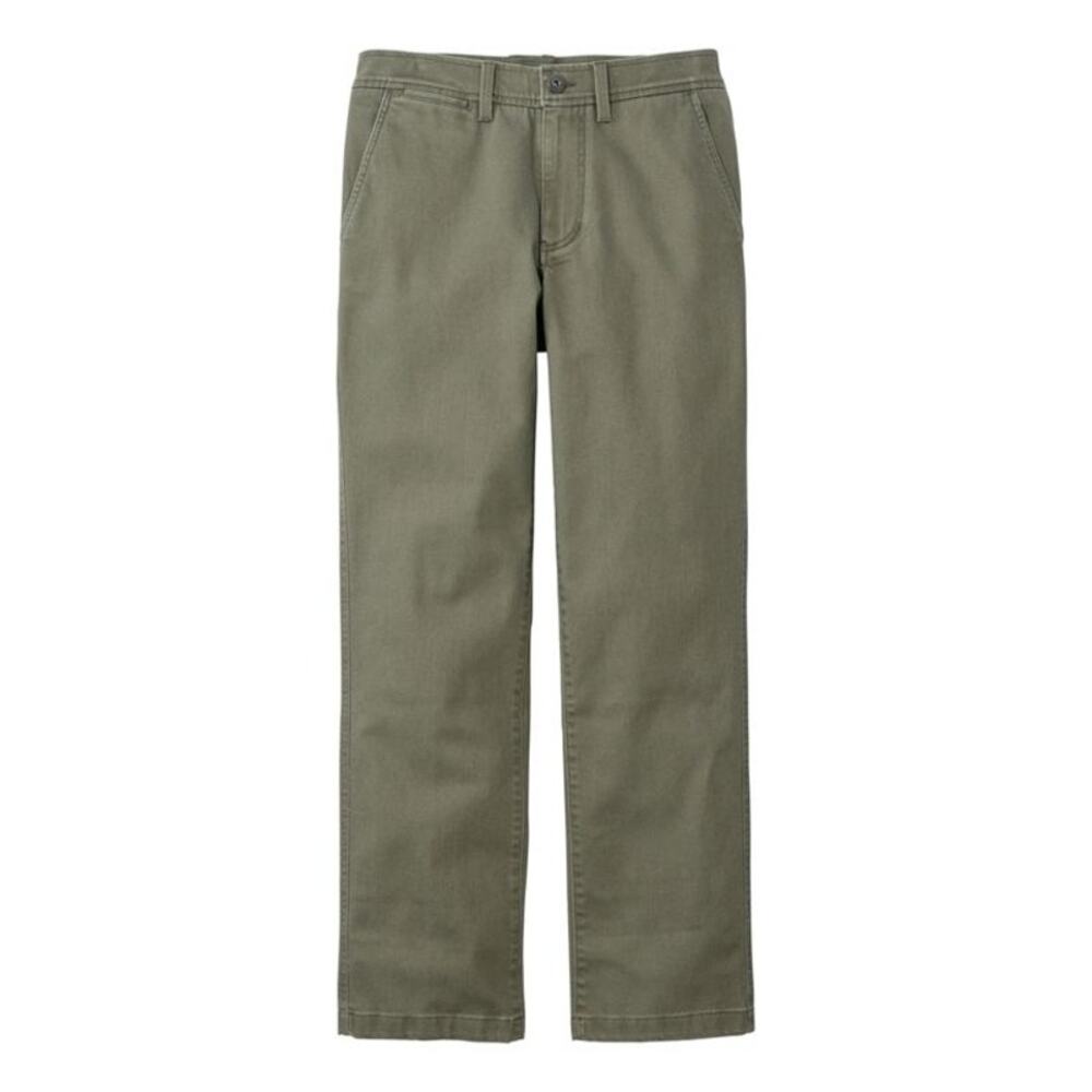 NWT L.L.Bean Men's Field Chinos Standard Fit Straight Leg in Dark Loden sz 32x29
